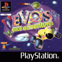 Evo's Space Adventures PAL Playstation  box art